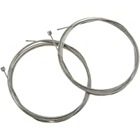 xShimano 2 Cables de Cambio de 1-2 mm x 2100 mm- galvanizados.